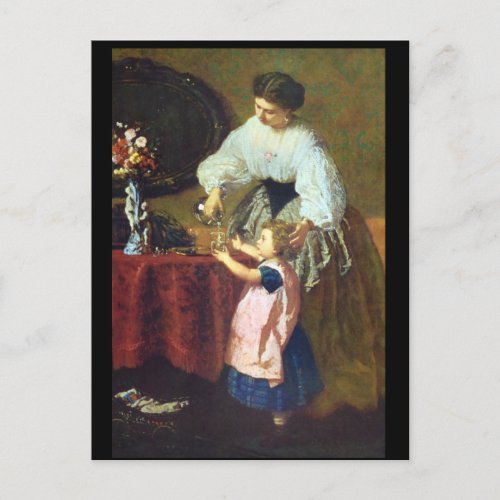 Mother Love Friedrich Kraus_Groups and Figures Postcard