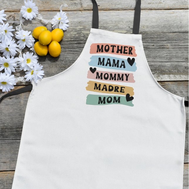Mother Mama Mommy Mom Apron (Creator Uploaded)
