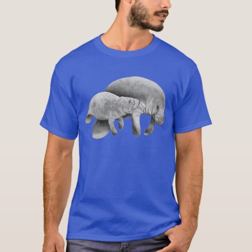 MOTHER MANATEES LOVE T_Shirt