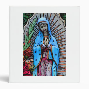 Mother Mary 3 Ring Binder