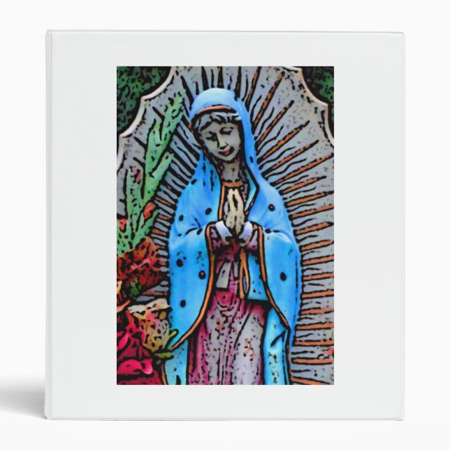 Mother Mary 3 Ring Binder (Front)