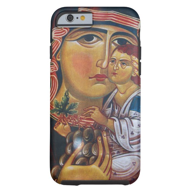 Mother Mary And Jesus Art Case-Mate iPhone Case (Back)