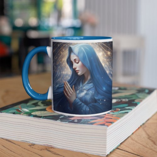 Mother Mary Blessing version 4 Coffee Mug