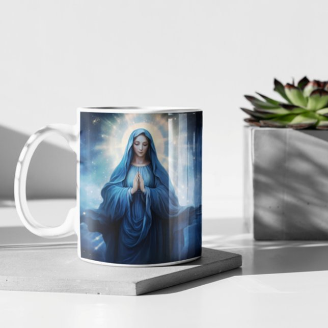 Mother Mary Blessing version 9 Coffee Mug (Mother Mary Blessing version 9 Coffee Mug)