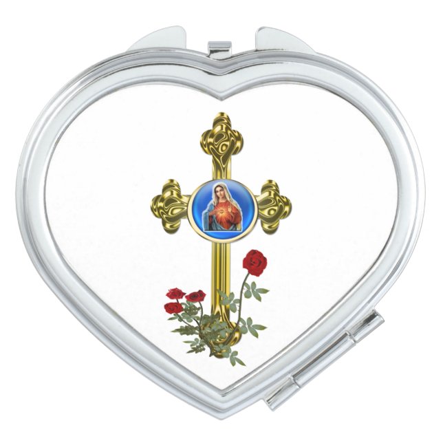Mother MAry Compact Mirror (Front)