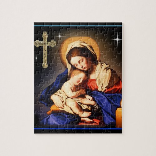 Mother Mary Jigsaw Puzzle