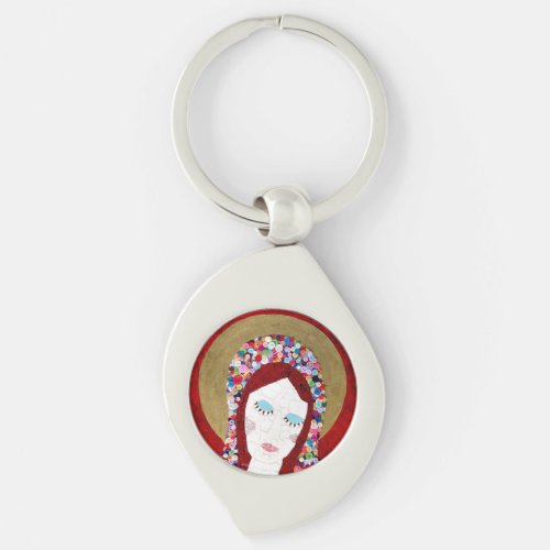 Mother Mary Keychain