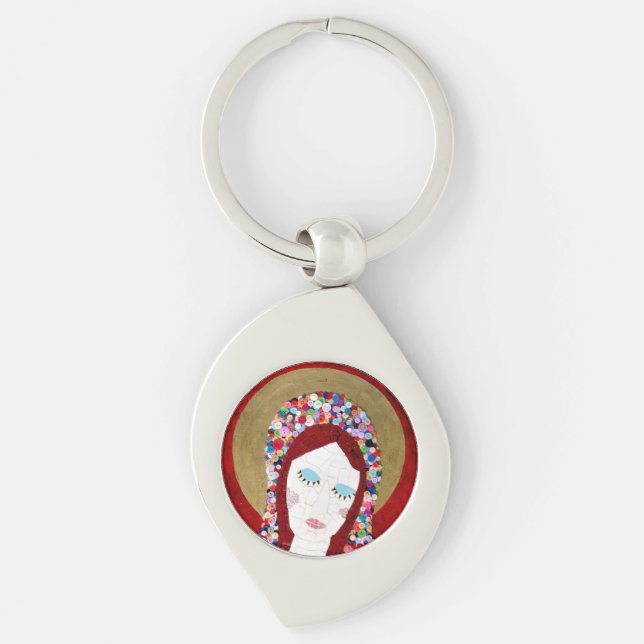 Mother Mary Keychain (Front)