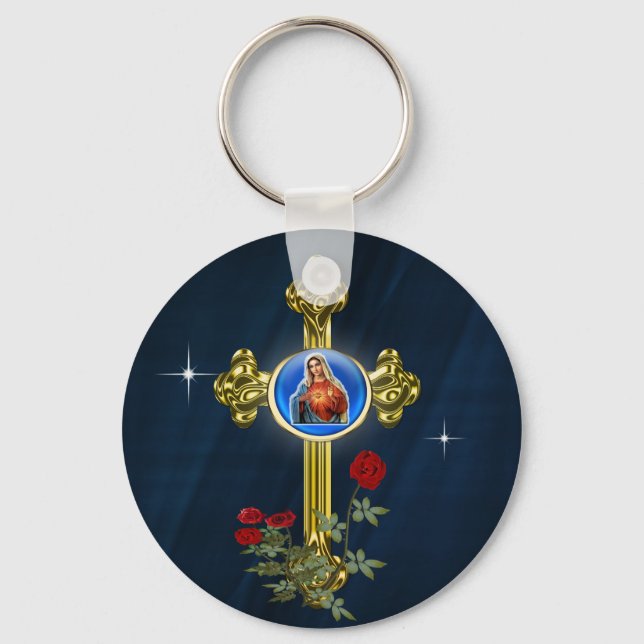 Mother Mary Keychain (Front)