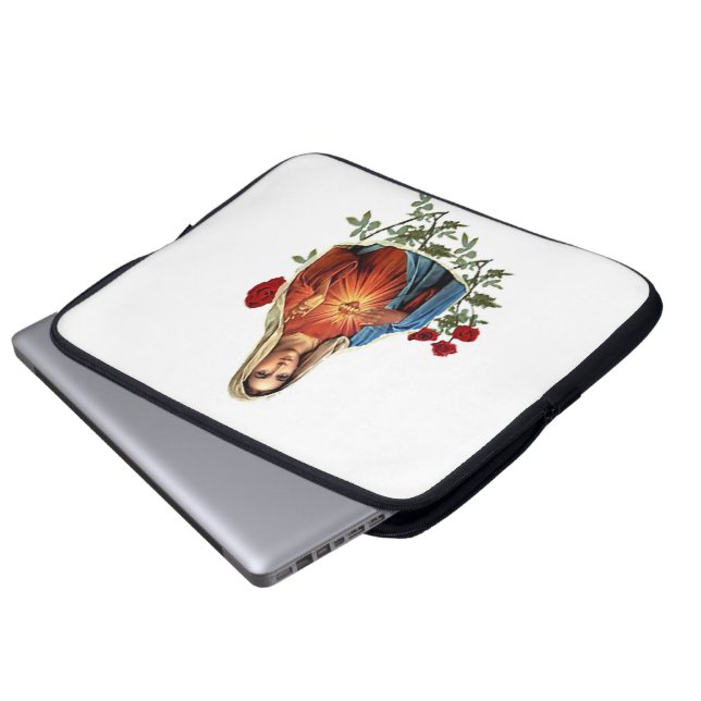  mother mary laptop sleeve (Front Bottom)