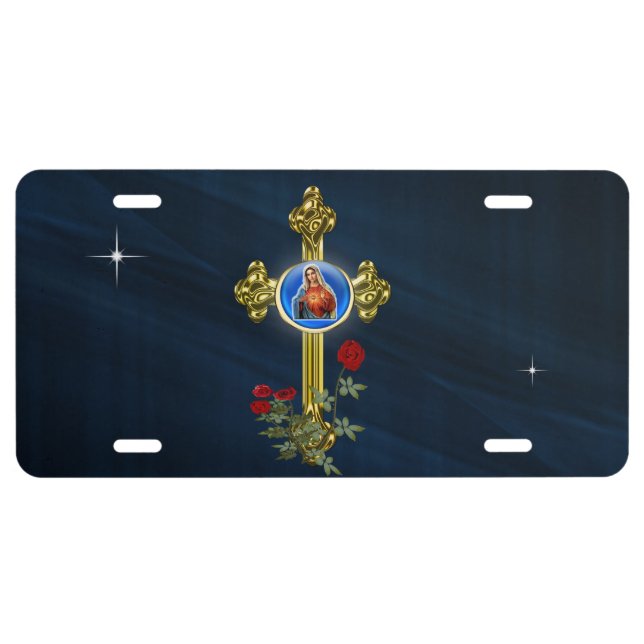 Mother MAry License Plate (Front)