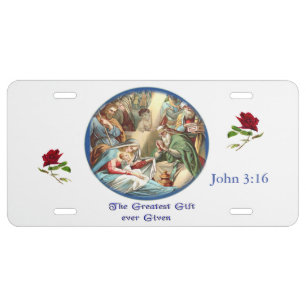 Mother Mary License Plate