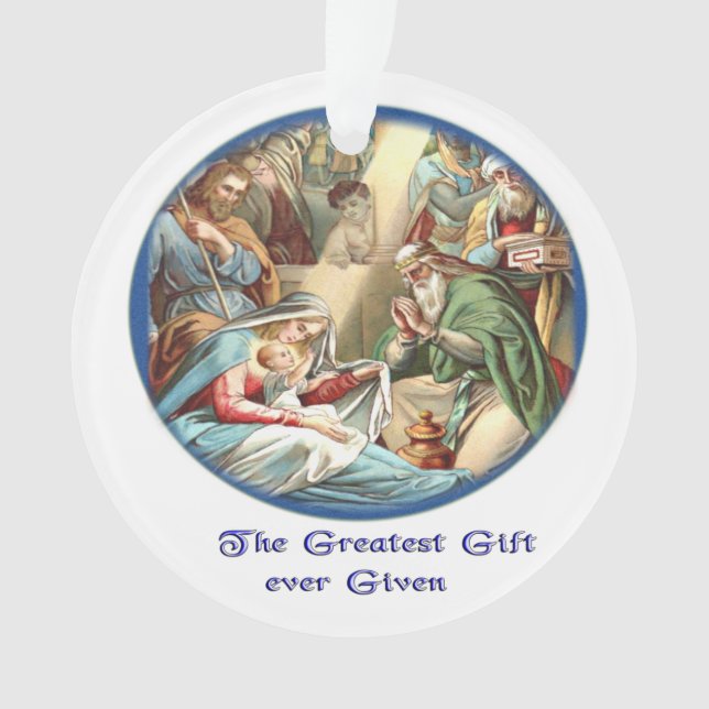 Mother Mary Ornament (Front)