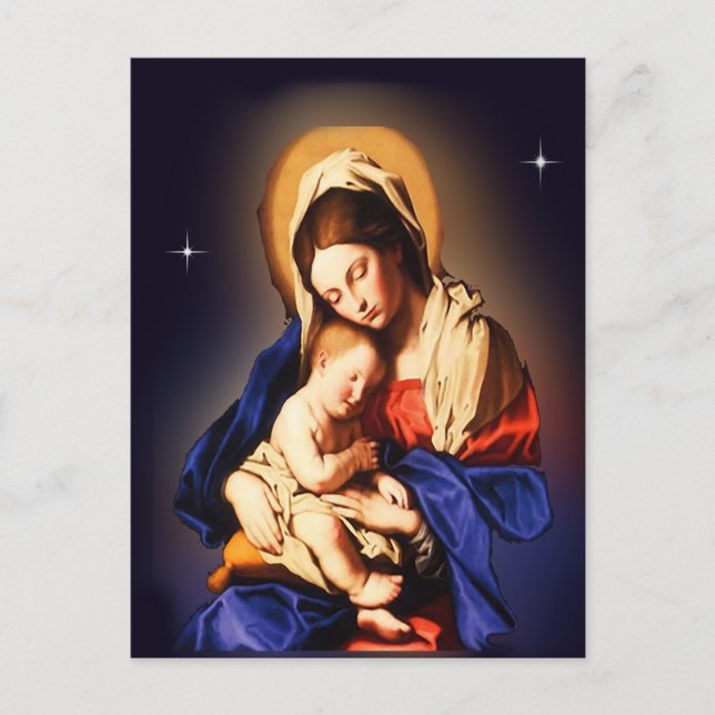Mother Mary Postcard (Front)