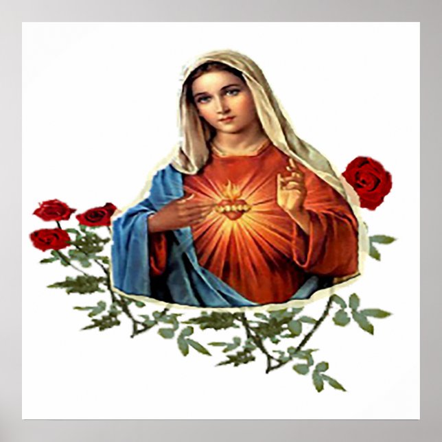  mother mary poster (Front)