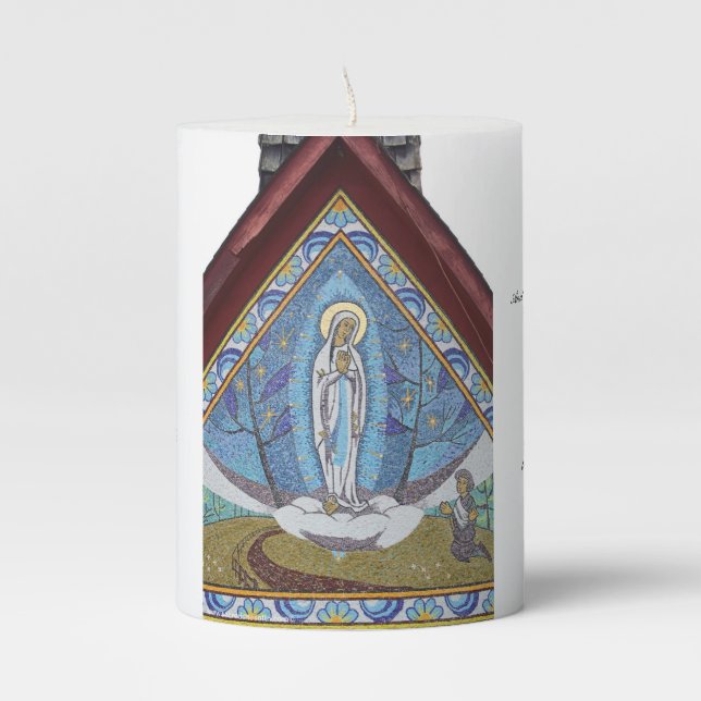 Mother Mary Prayer Candle (Front)