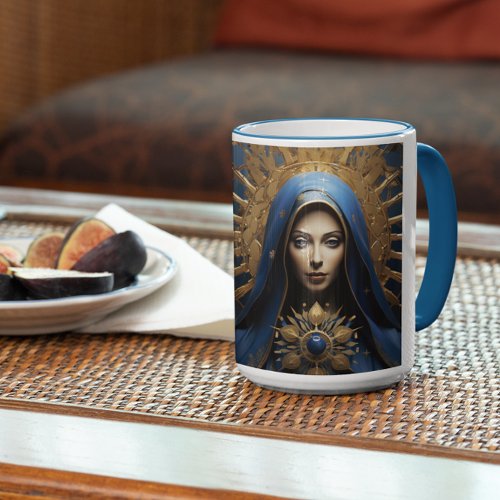 Mother Mary Praying version 3 Coffee Mug