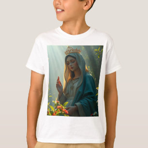 Mother Mary Queen of Heaven Kid's Tee Shirt