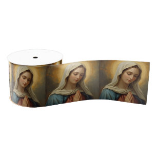 Mother Mary - Religious Occasions Grosgrain Ribbon