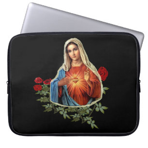 Mother Mary t-shirts Laptop Sleeve
