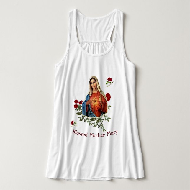 Mother Mary Tank Top (Design Front)