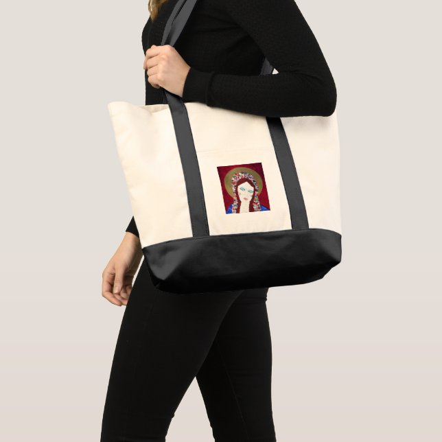 Mother Mary Tote Bag (Front (Product))