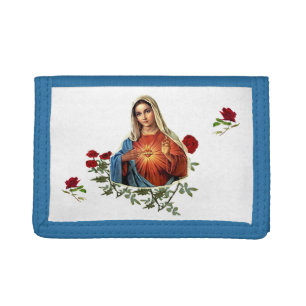 Mother Mary Trifold Wallet