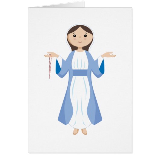 Mother Mary with Rosary (Front)