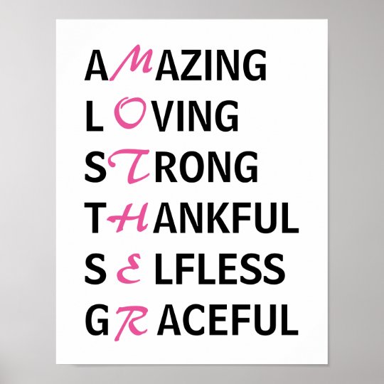 mother-meaning-mother-s-day-poster-zazzle