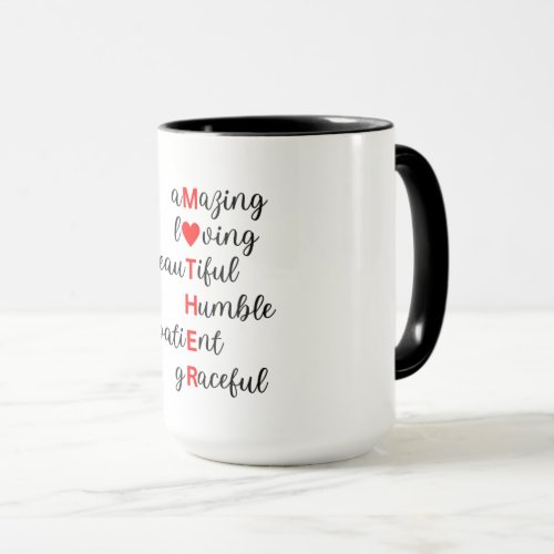 MOTHER  Meaningful gift for Mom Mug