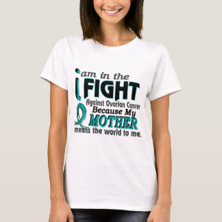 Mother Means World To Me Ovarian Cancer T-Shirt