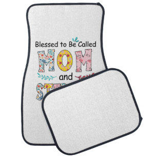Mother Mom And Stepmom Birthday Car Floor Mat