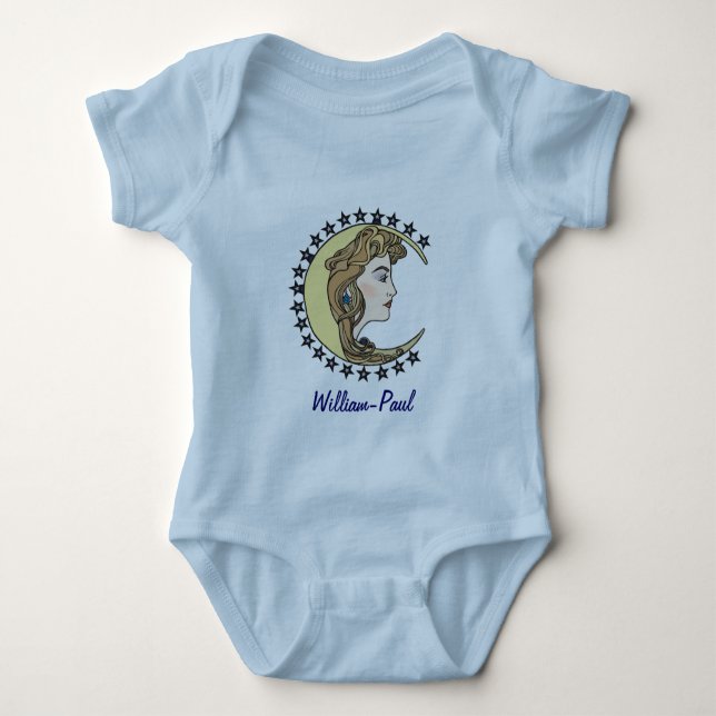 Mother Moon Sisterhood Baby Bodysuit (Front)