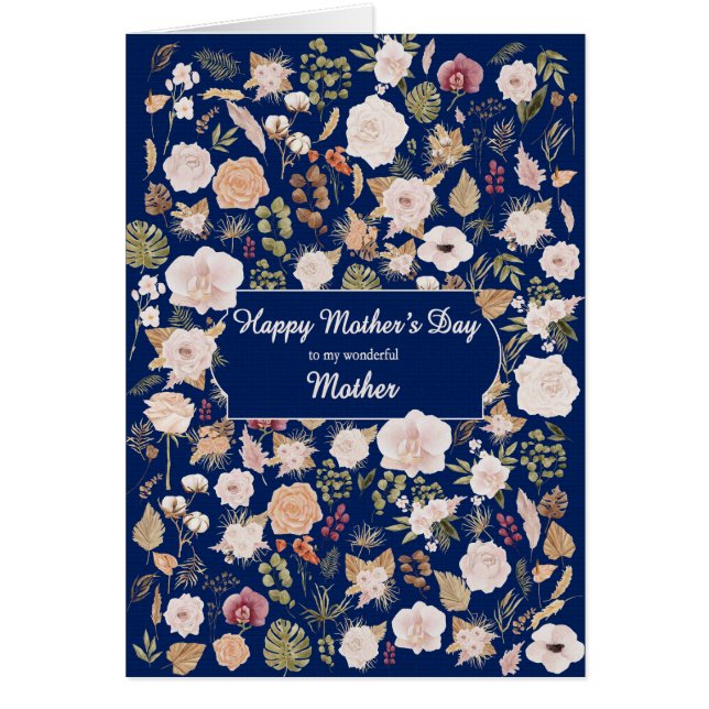 Mother Mothers Day Scattered Flowers (Front)