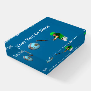 Mother Nature Always Bats Last Paperweight