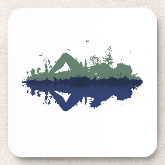 Mother Nature Beverage Coaster (Front)