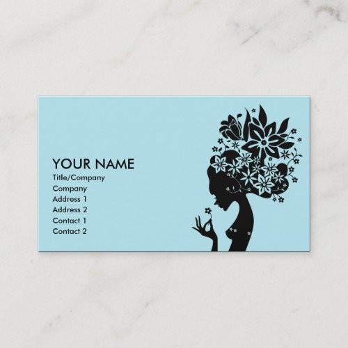 mother nature business card template