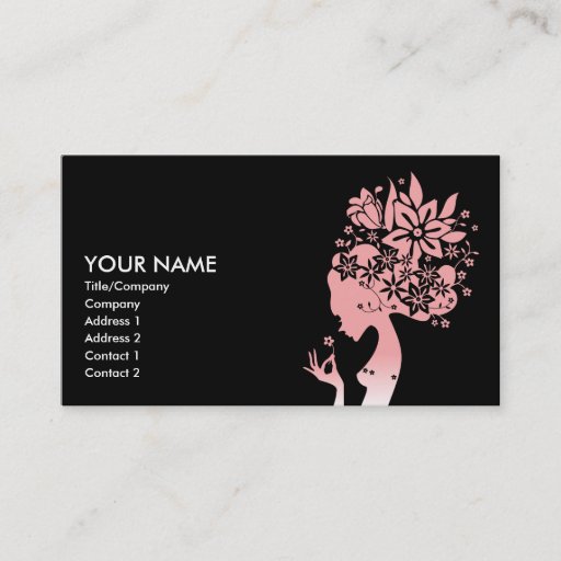 Customizable mother nature business card templates
