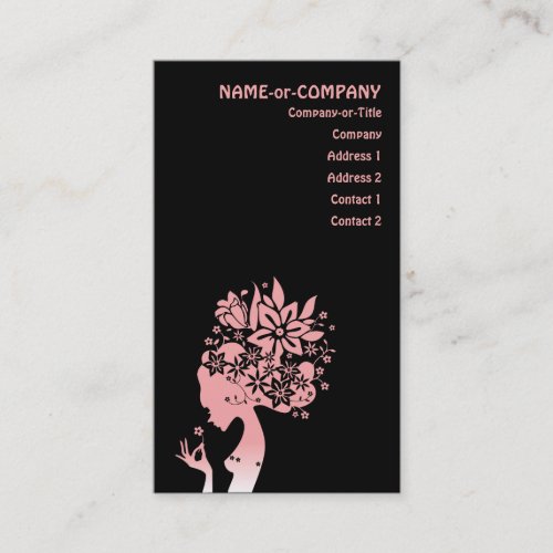 mother nature business card template