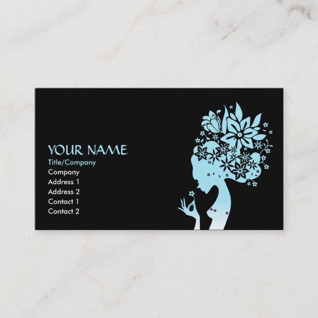 mother nature business card (Front)