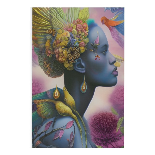 Mother Nature Faux Canvas Print (Front)