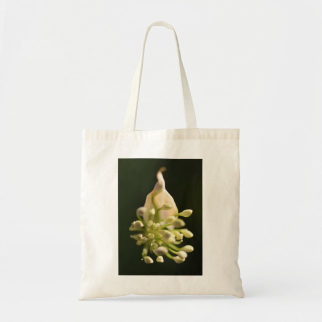 "Mother Nature" Flower Print Tote Bag (Front)