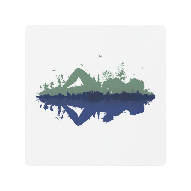 Mother Nature Metal Print (Front)