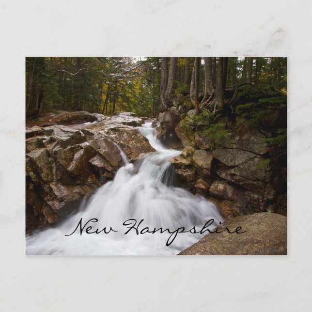 Mother Nature, New Hampshire Postcard (Front)