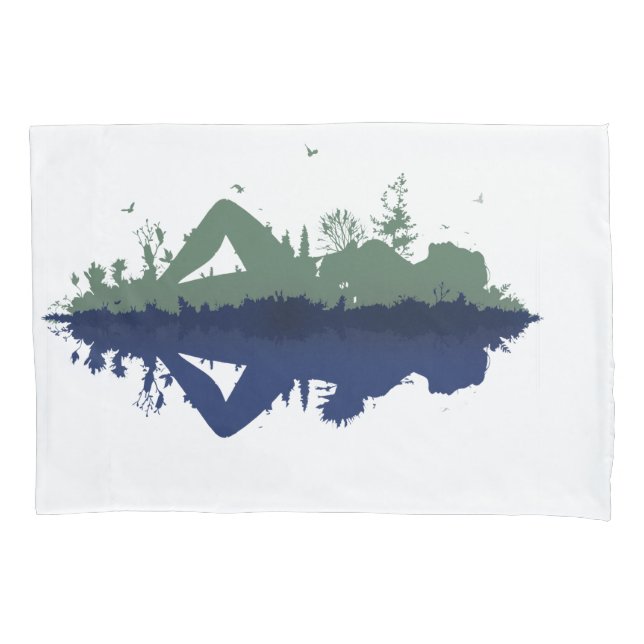 Mother Nature Pillow Case (Front)