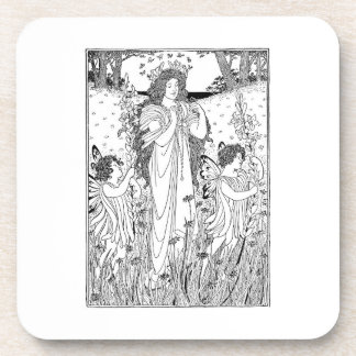 Mother Nature Summer Beverage Coaster