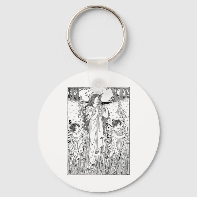 Mother Nature Summer Keychain (Front)