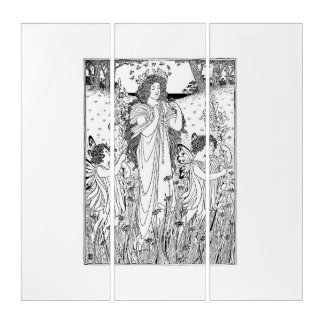 Mother Nature Summer Triptych
