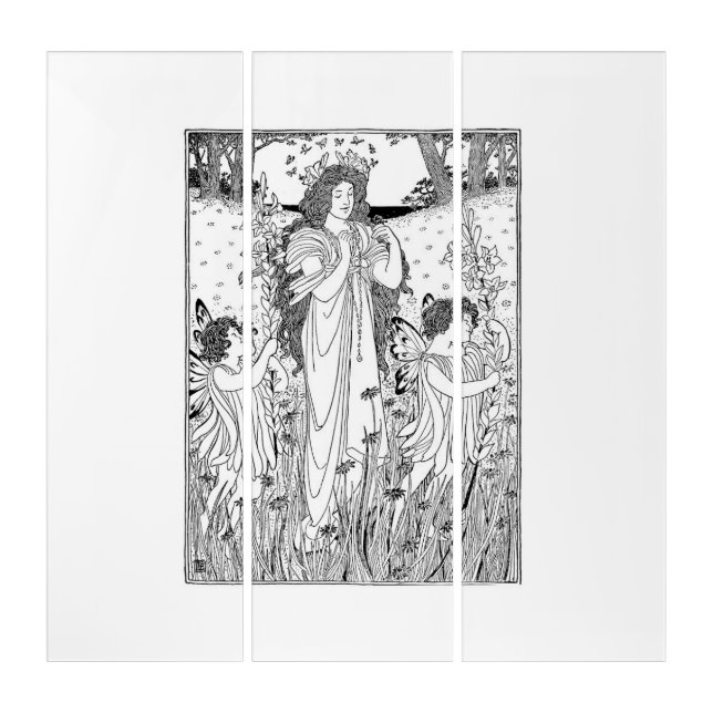 Mother Nature Summer Triptych (Front)