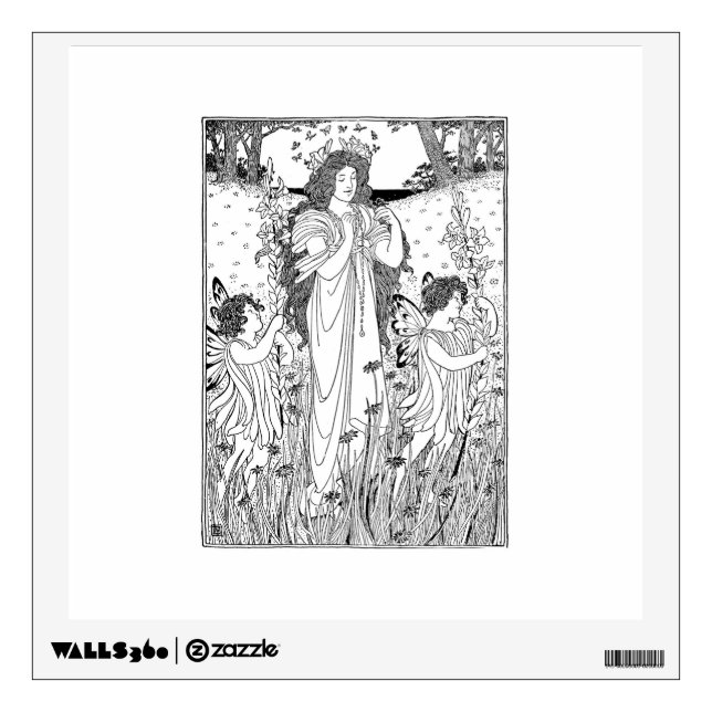 Mother Nature Summer Wall Decal (Front)